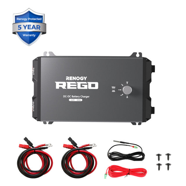 REGO 12V 60A Dc-Dc Battery Charger